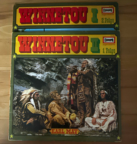 Europa winnetou 2 lp - &,