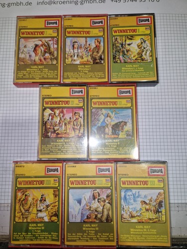 Kassette winnetou i folge - kassette,