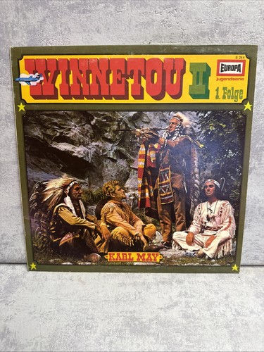 Vinyl hörspiel winnetou - lp, 2